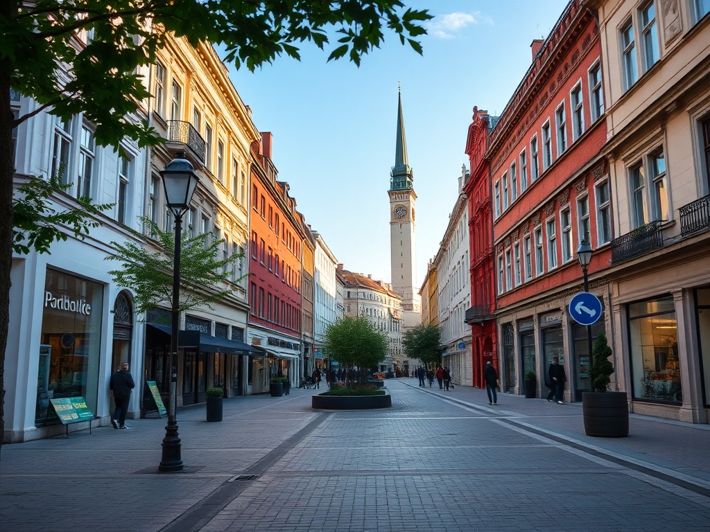 Ilustracja symbolizująca zagadkę i informacje o Gdyni, nawiązująca do frazy 'Alpha i David w Gdyni'.
